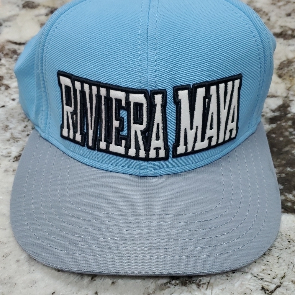 Banana Bay Riviera Maya blue hat headwear